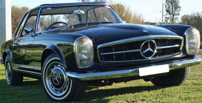 1967 Mercedes SL – Black